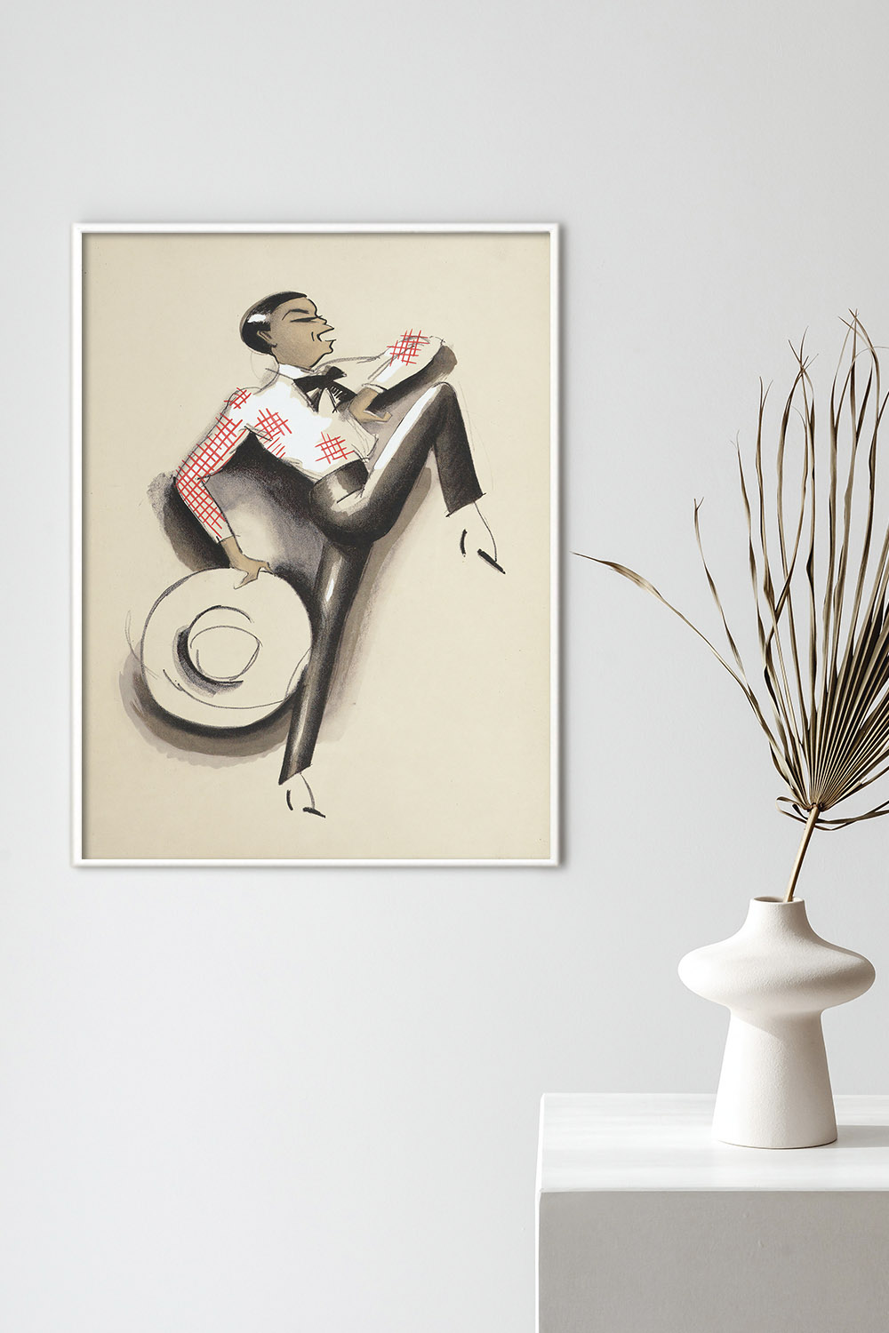 Постер Мужчина С Шляпой