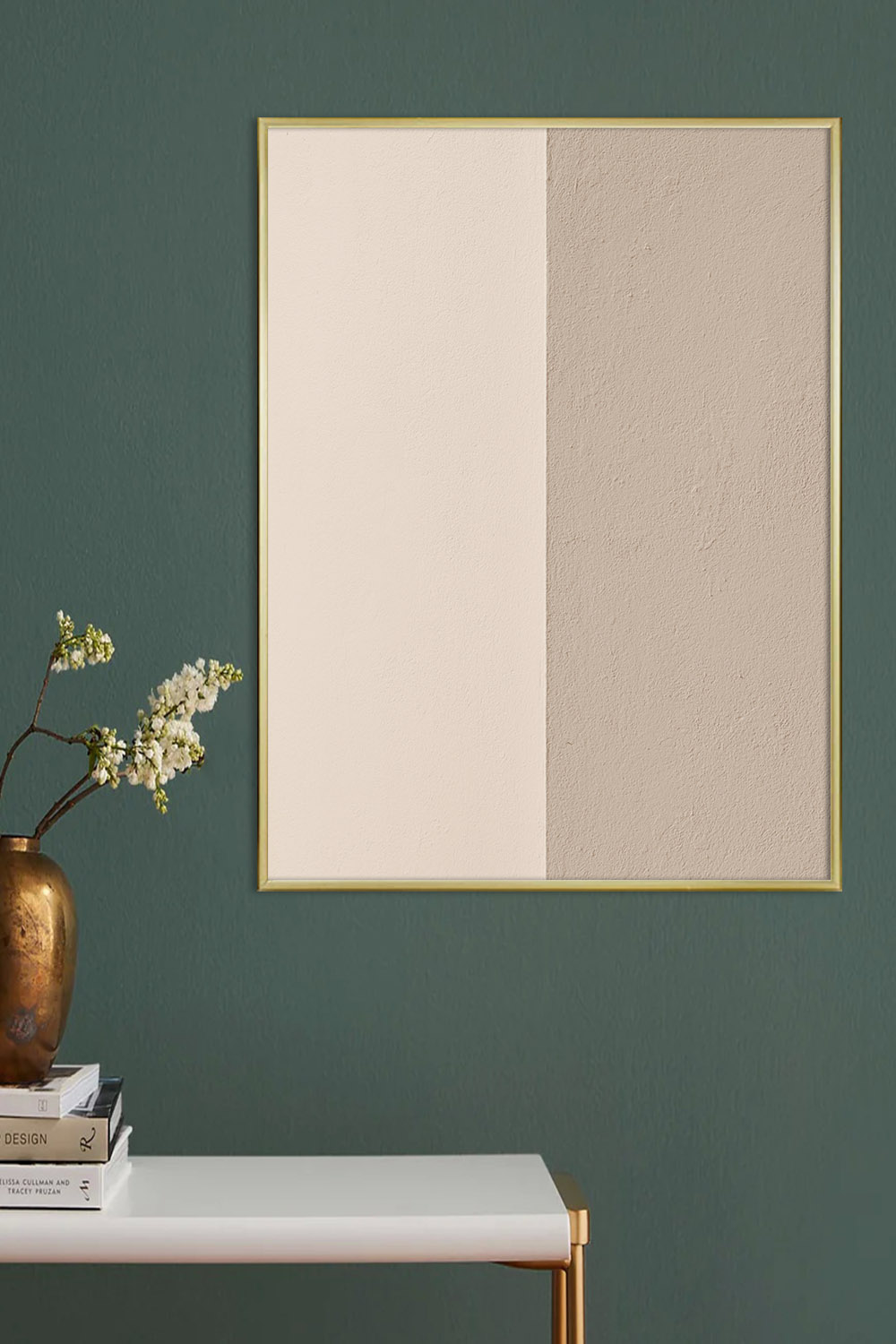 Постер Две Бежевые Полосы