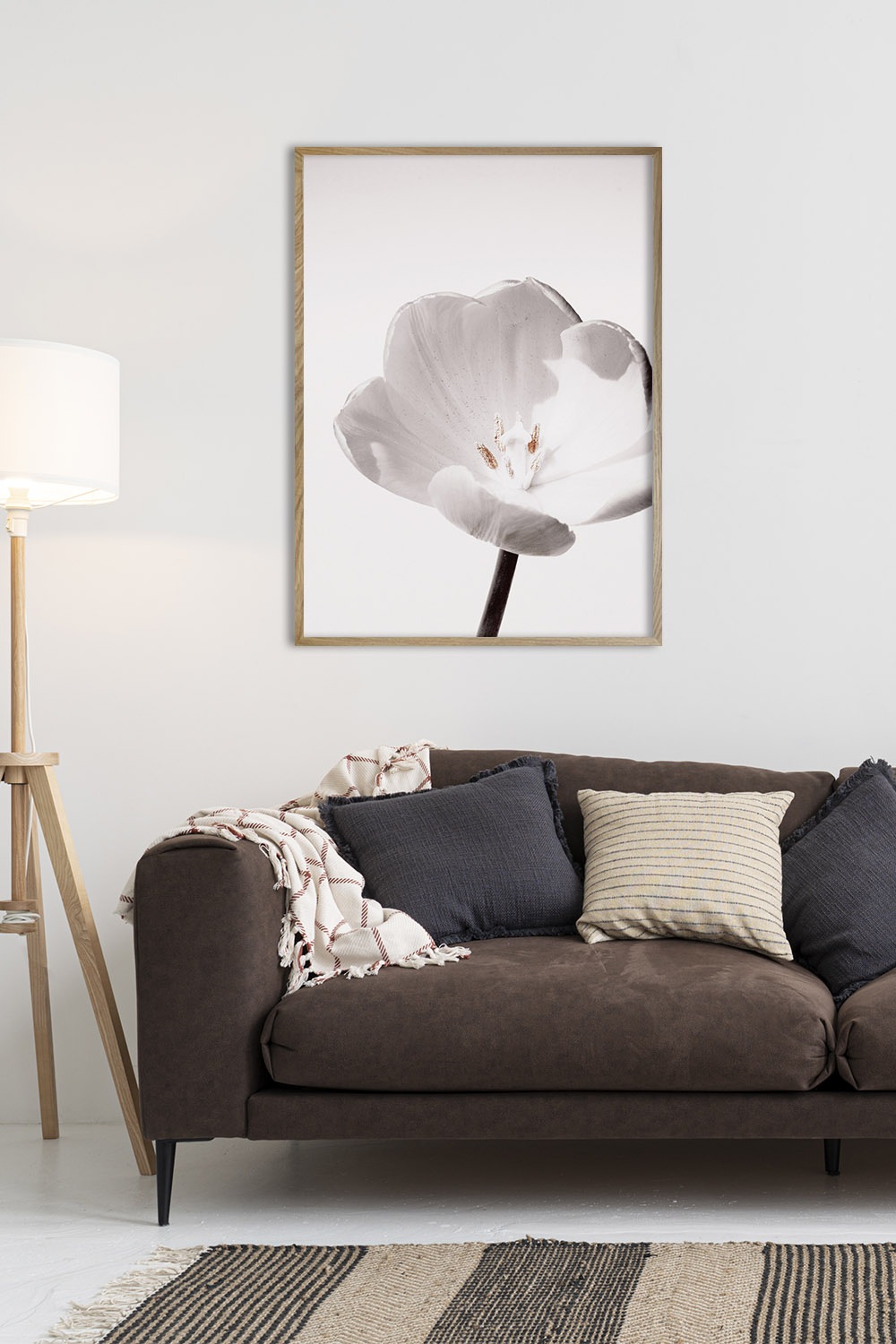 Постер Белый Цветок