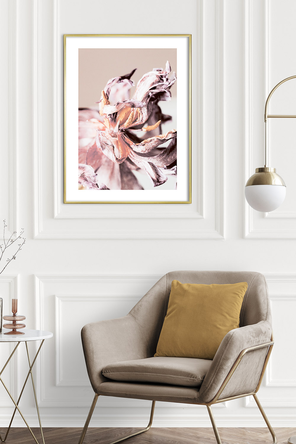 Постер Розово-Фиолетовый Цветок #1