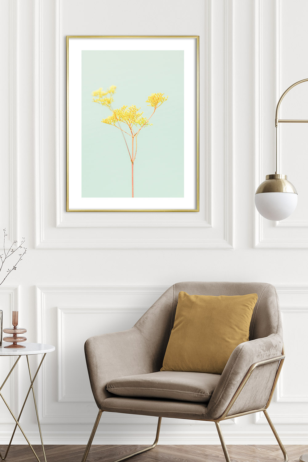 Постер Желтые Цветы