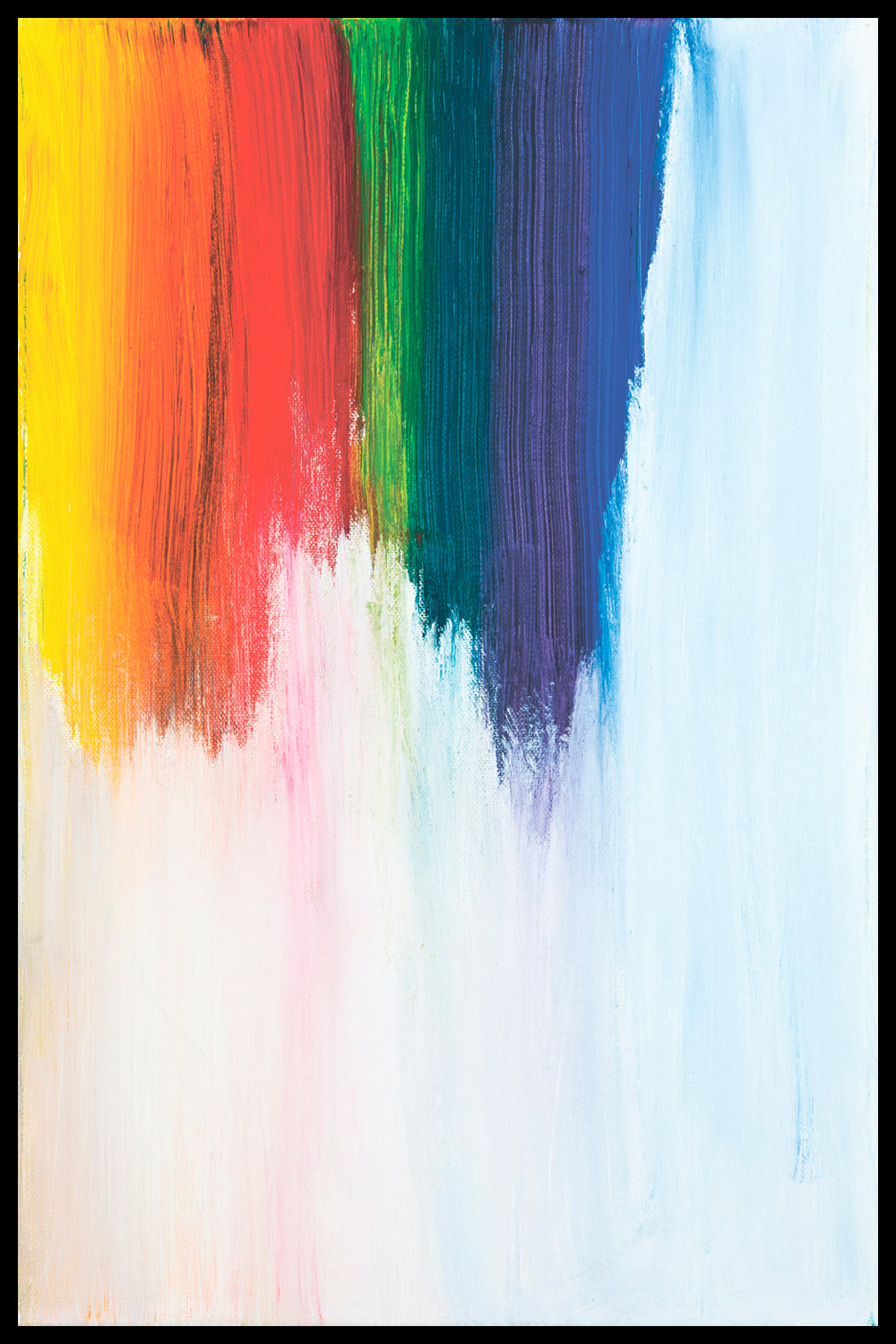 Постер Линии Краски