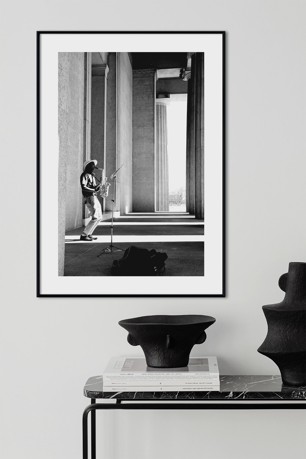 Постер Саксофонист