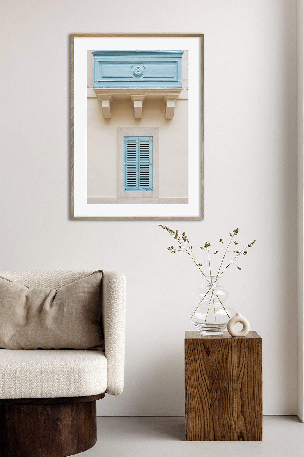 Постер Синий Балкон