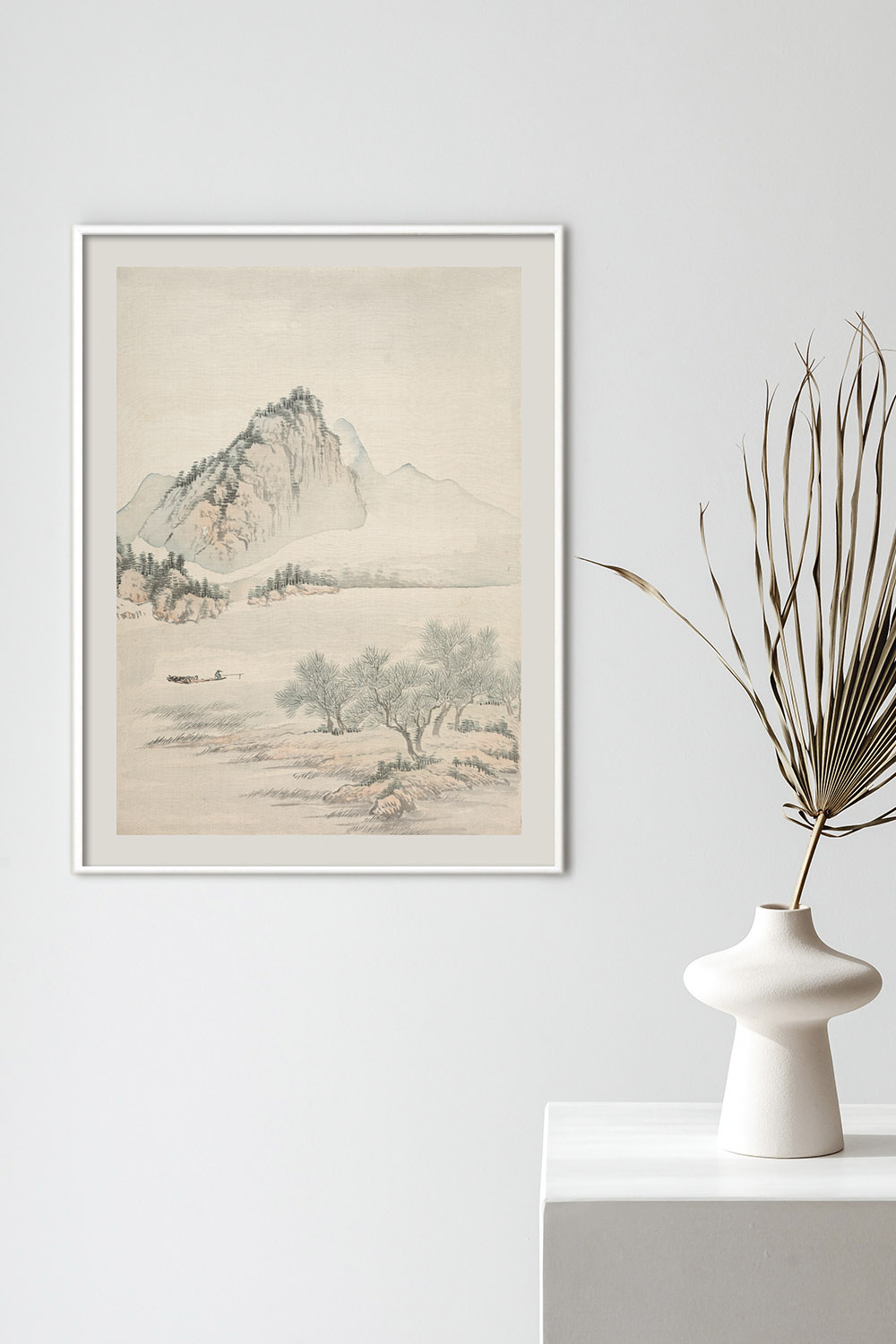 Постер Японская Живопись Горы
