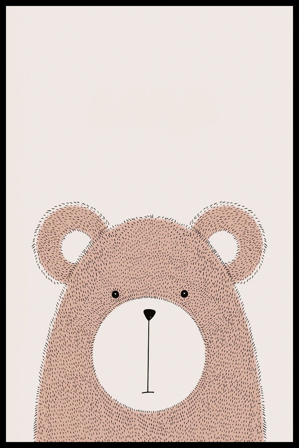 Постер Для Детской Медведь