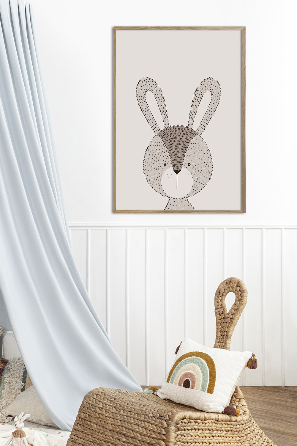 Постер Для Детской Заяц