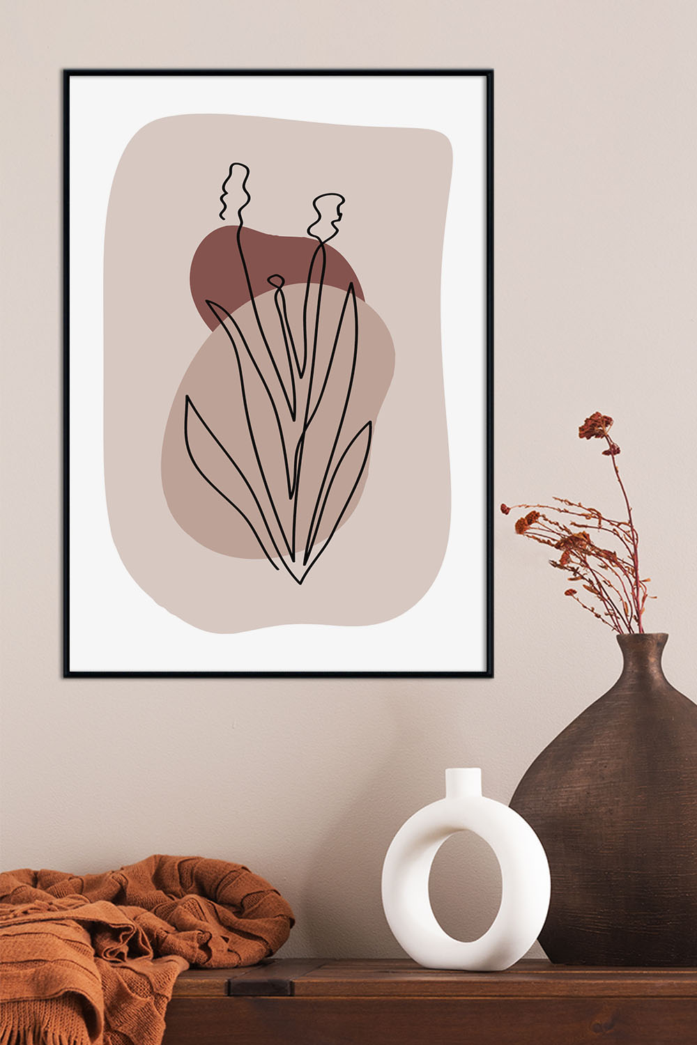 Постер Абстракция Цветы #3