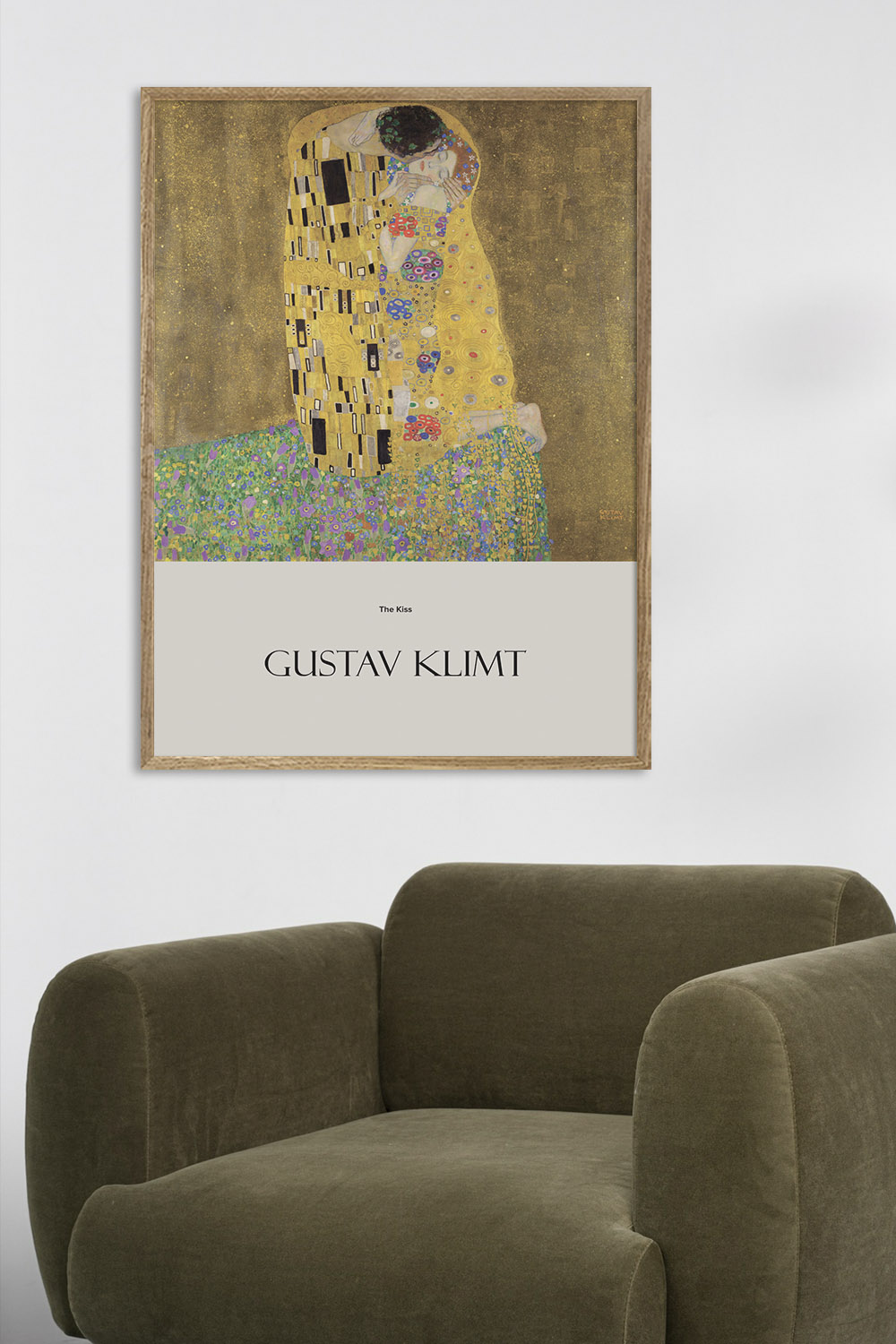 Постер Gustav Klimt The Kiss