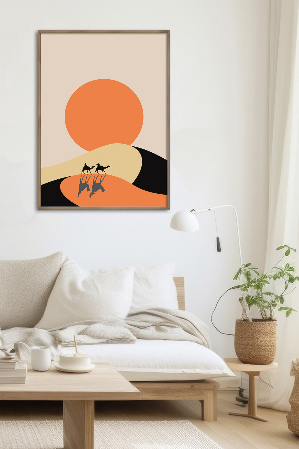 Постер Оранжевое Солнце