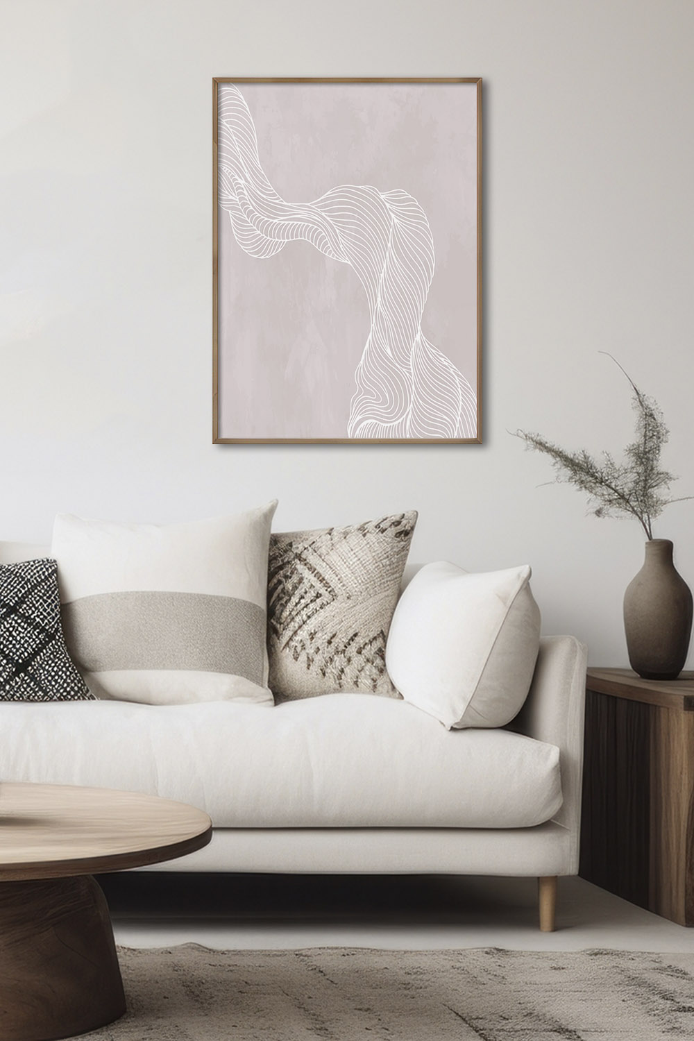 Постер Белые Линии №2