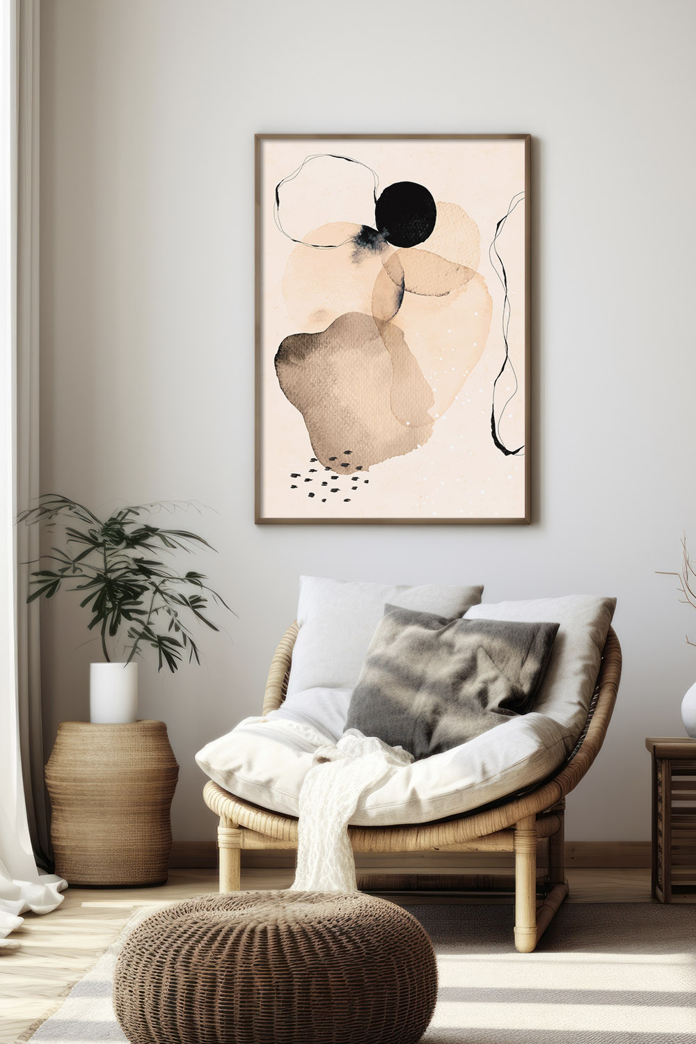 Постер Абстракция Акварель №1