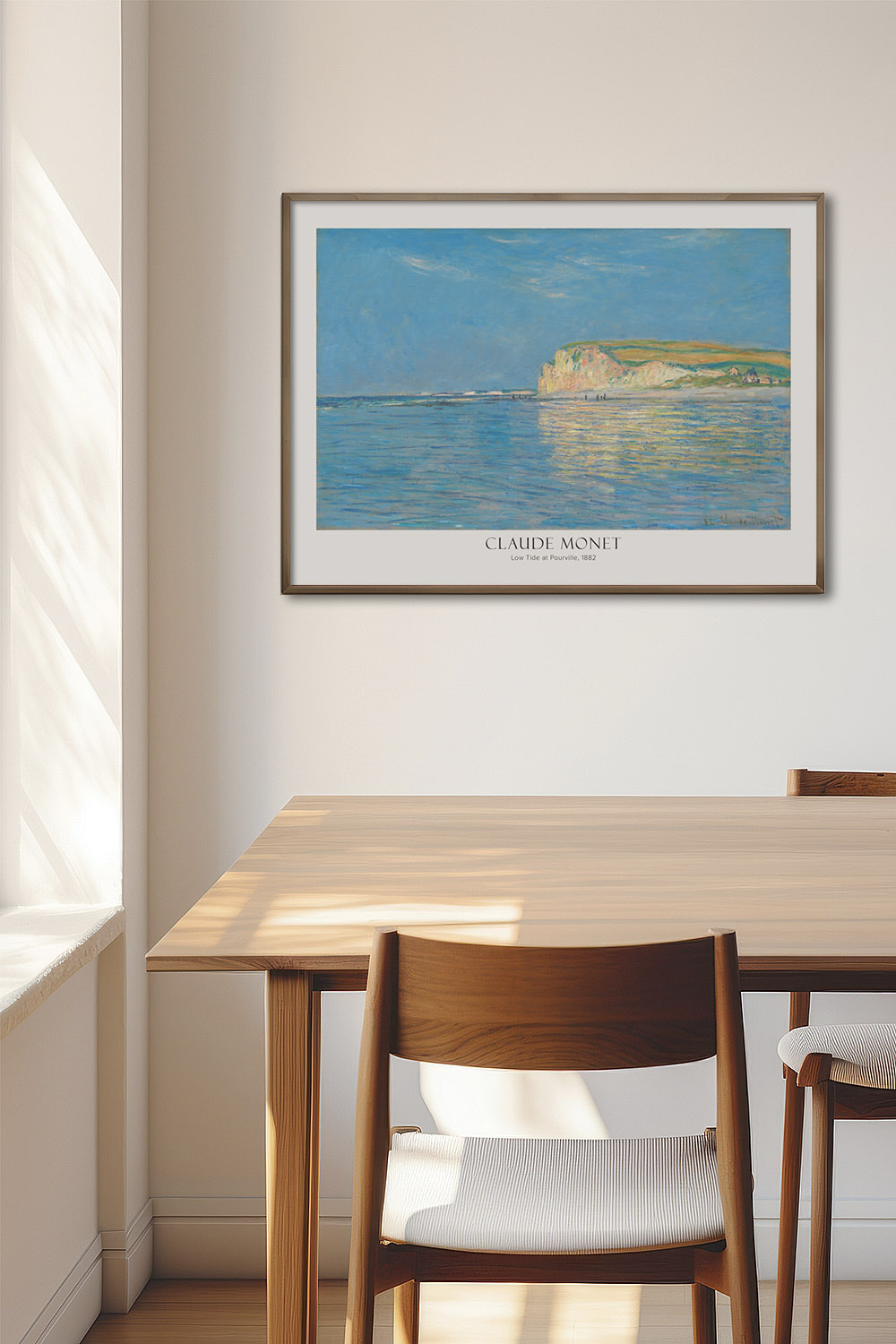 Постер Claude Monet Low Tide at Pourville