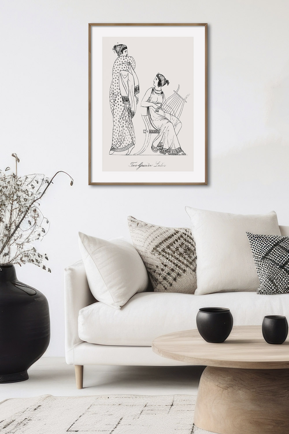 Постер Две Греческие Девушки