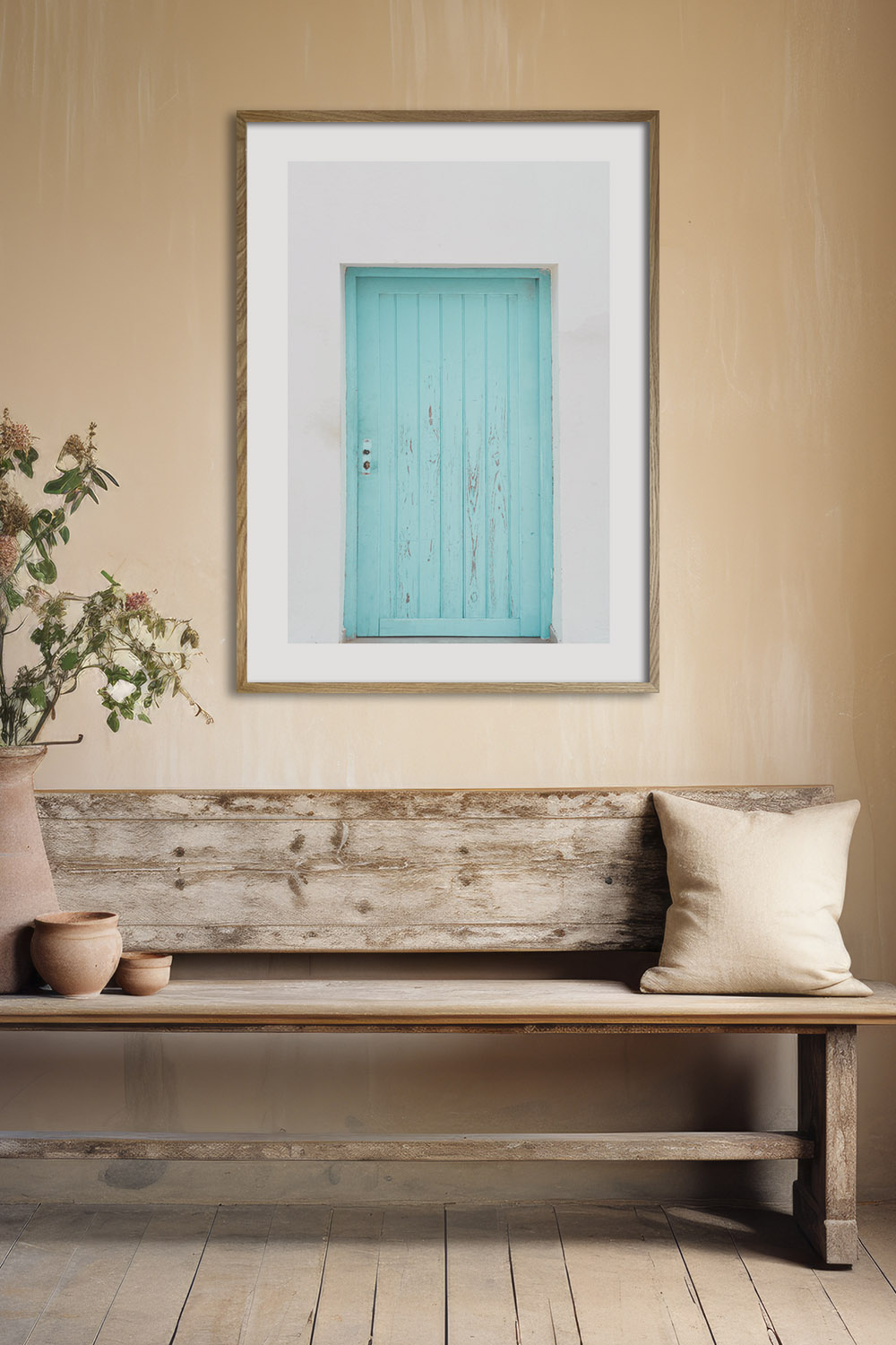 Постер Голубая Дверь