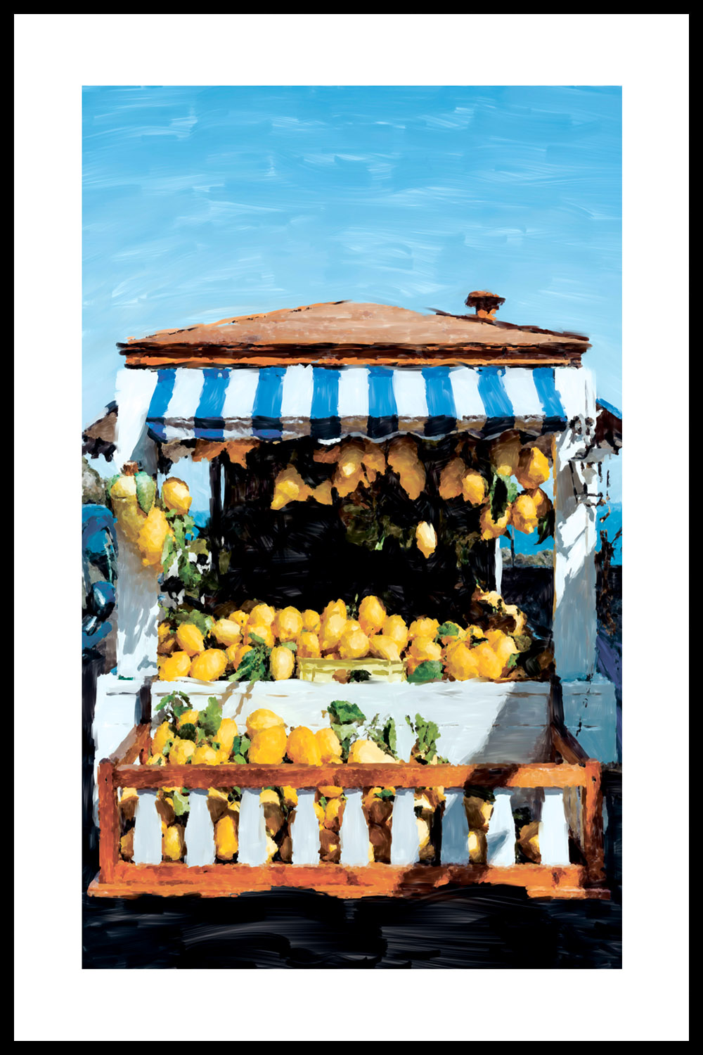 Постер Витрина с Лимонами