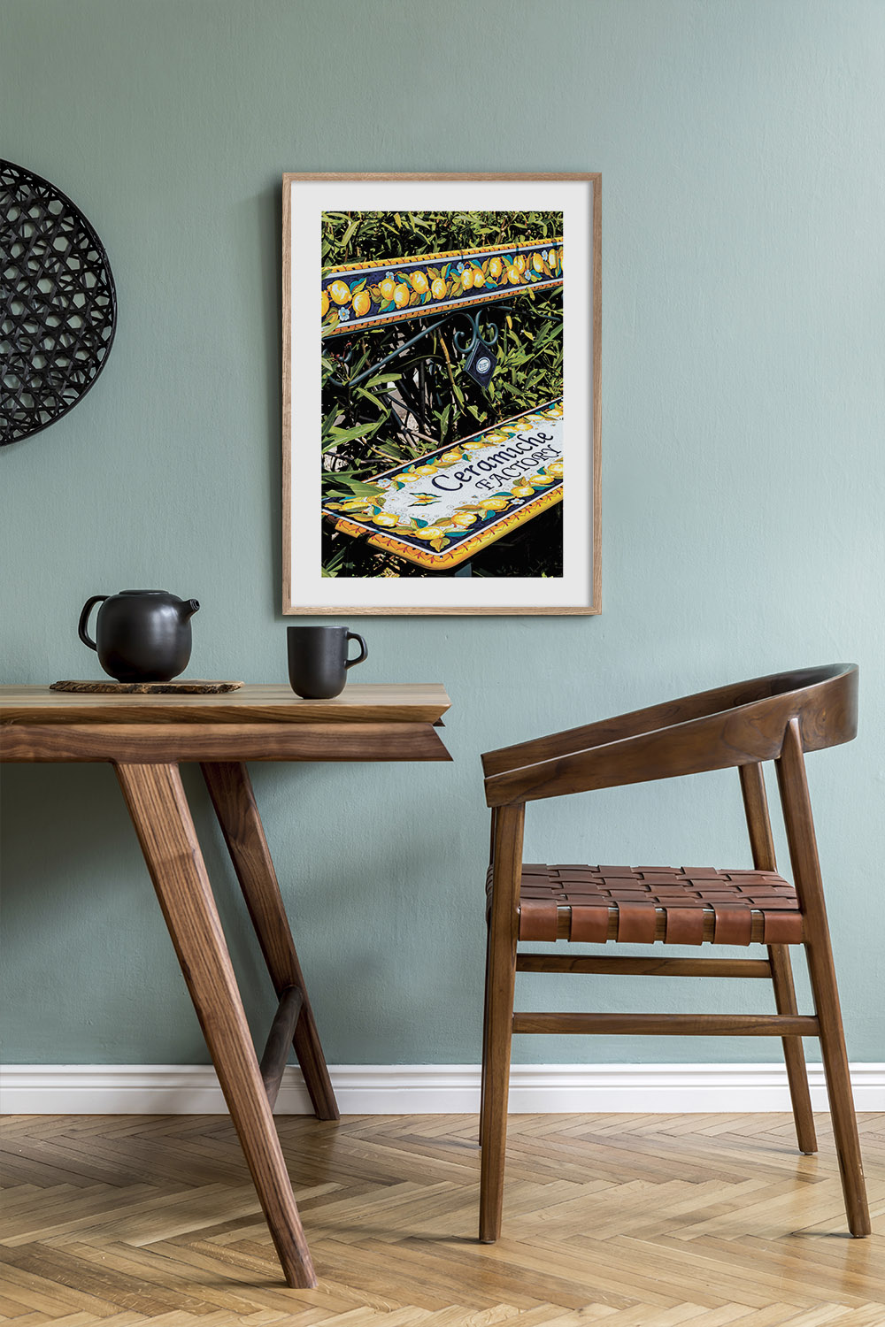 Постер Скамейка с Лимонами