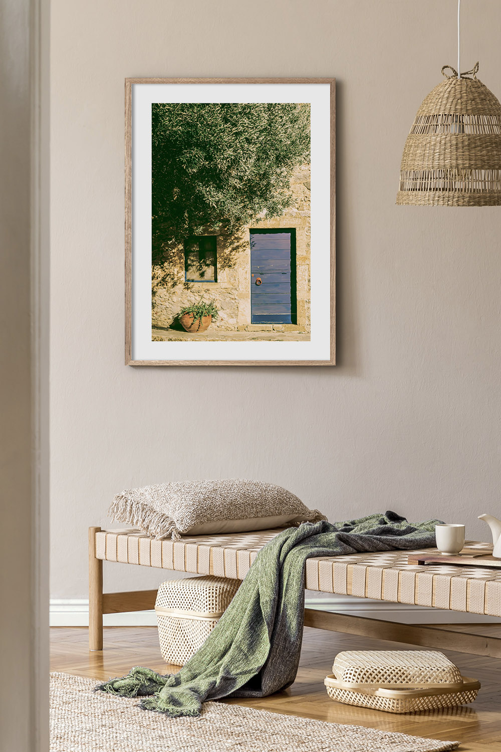 Постер Синяя Дверь