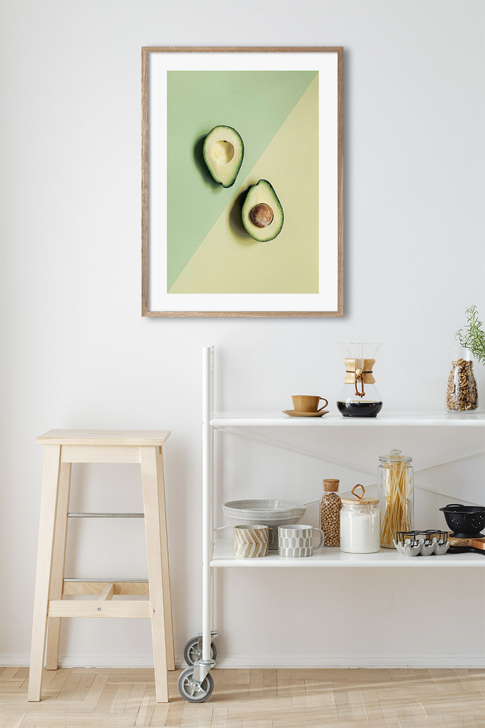 Постер Половинки Авокадо