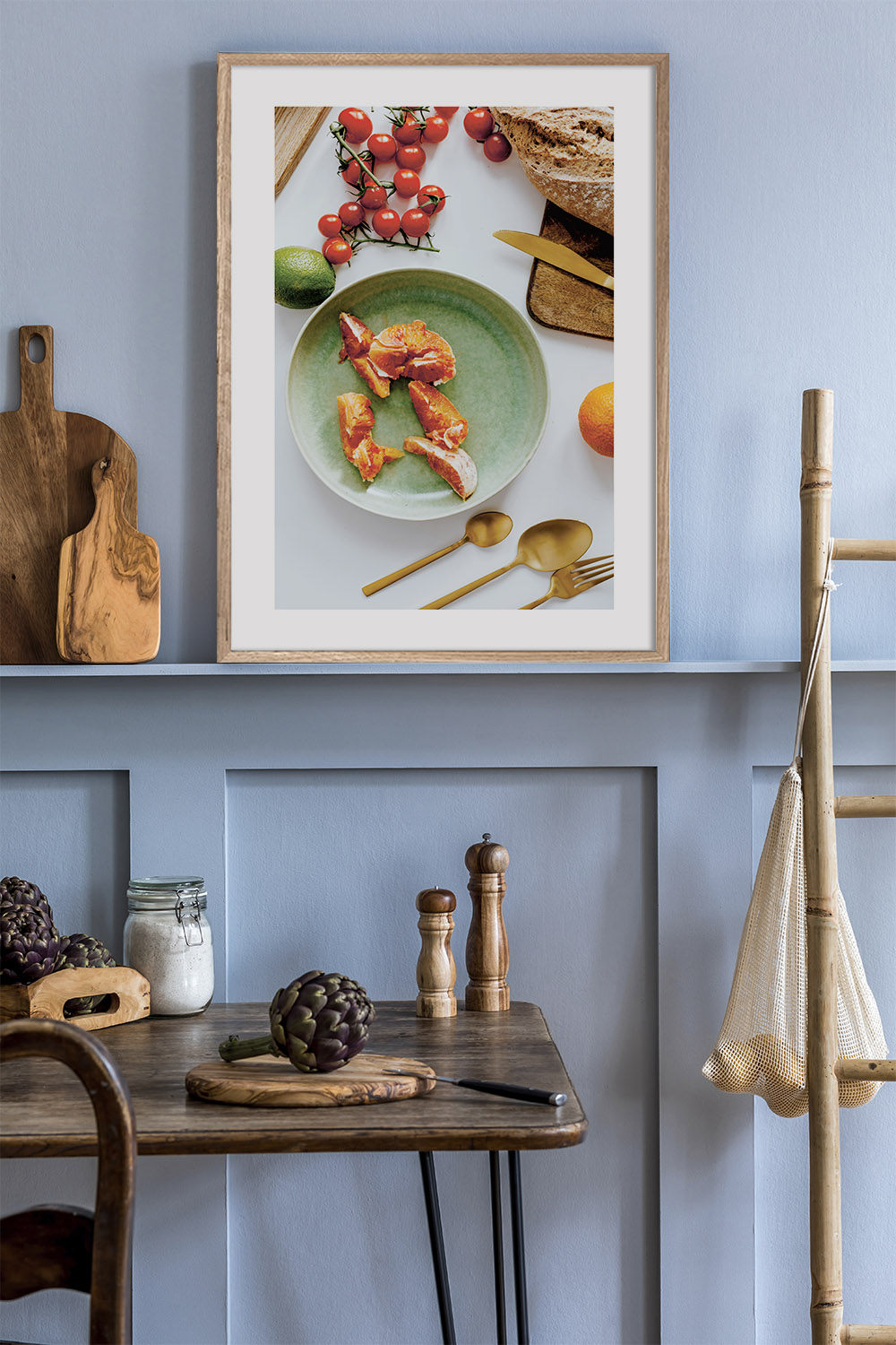 Постер Зеленая Тарелка