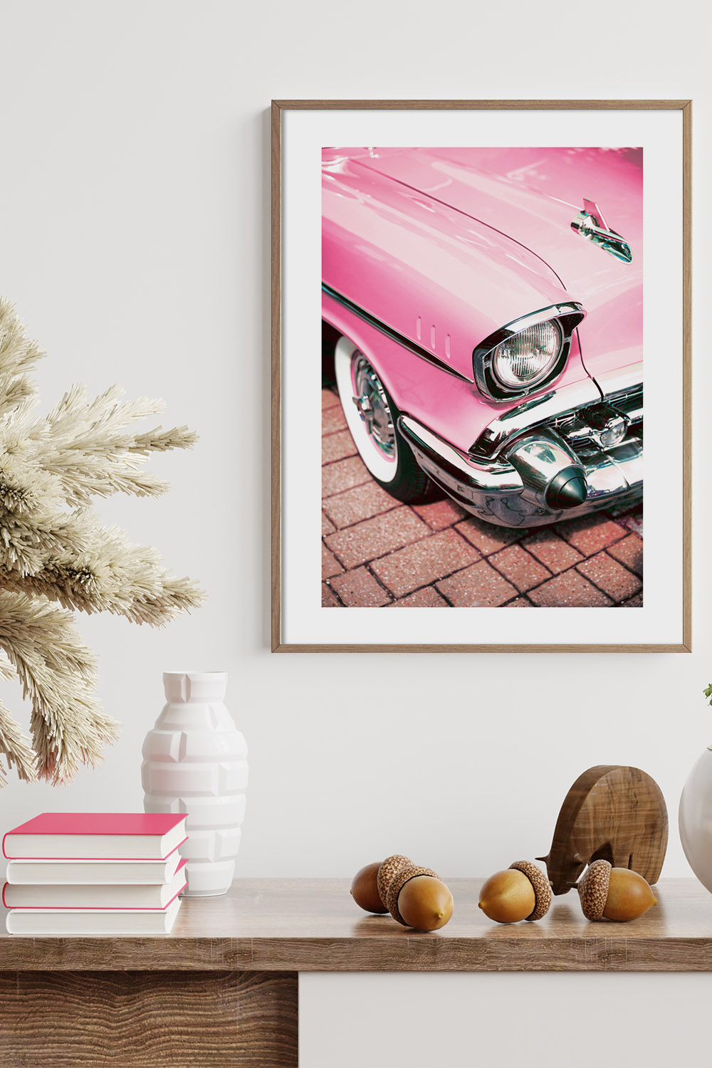Постер Розовый Pontiac
