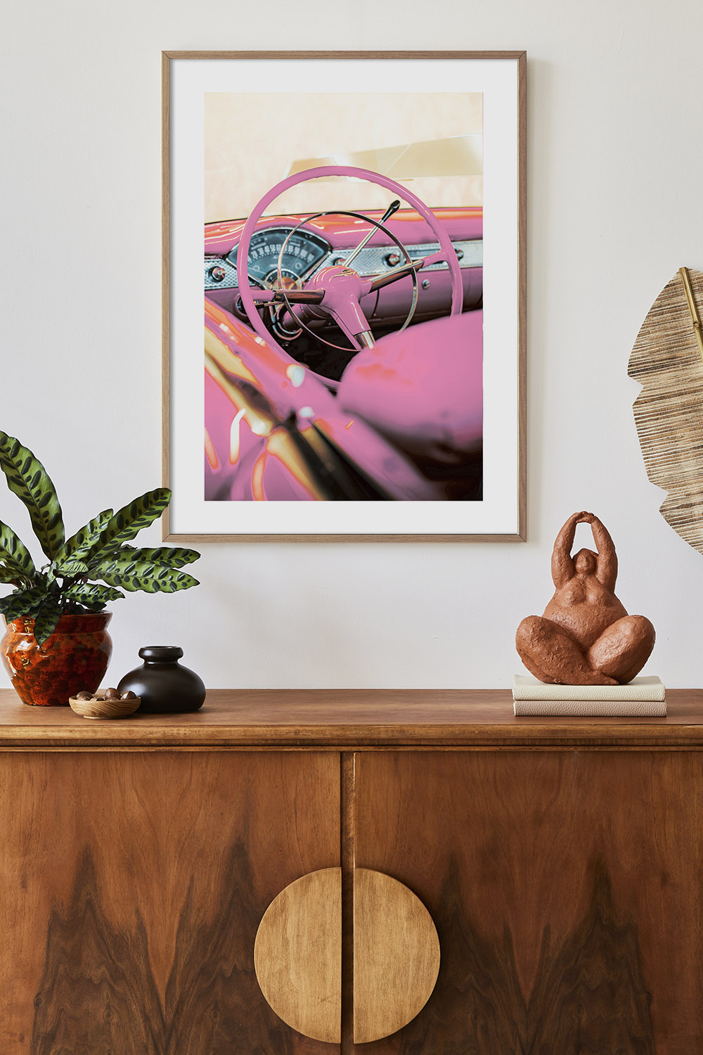 Постер Розовый Руль