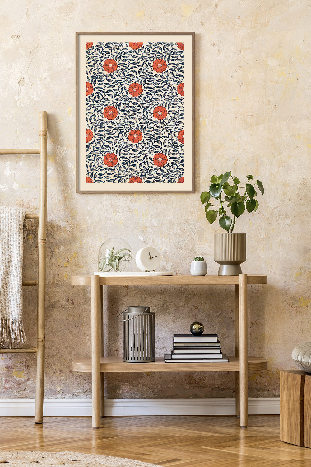 Постер Цветочный Орнамент