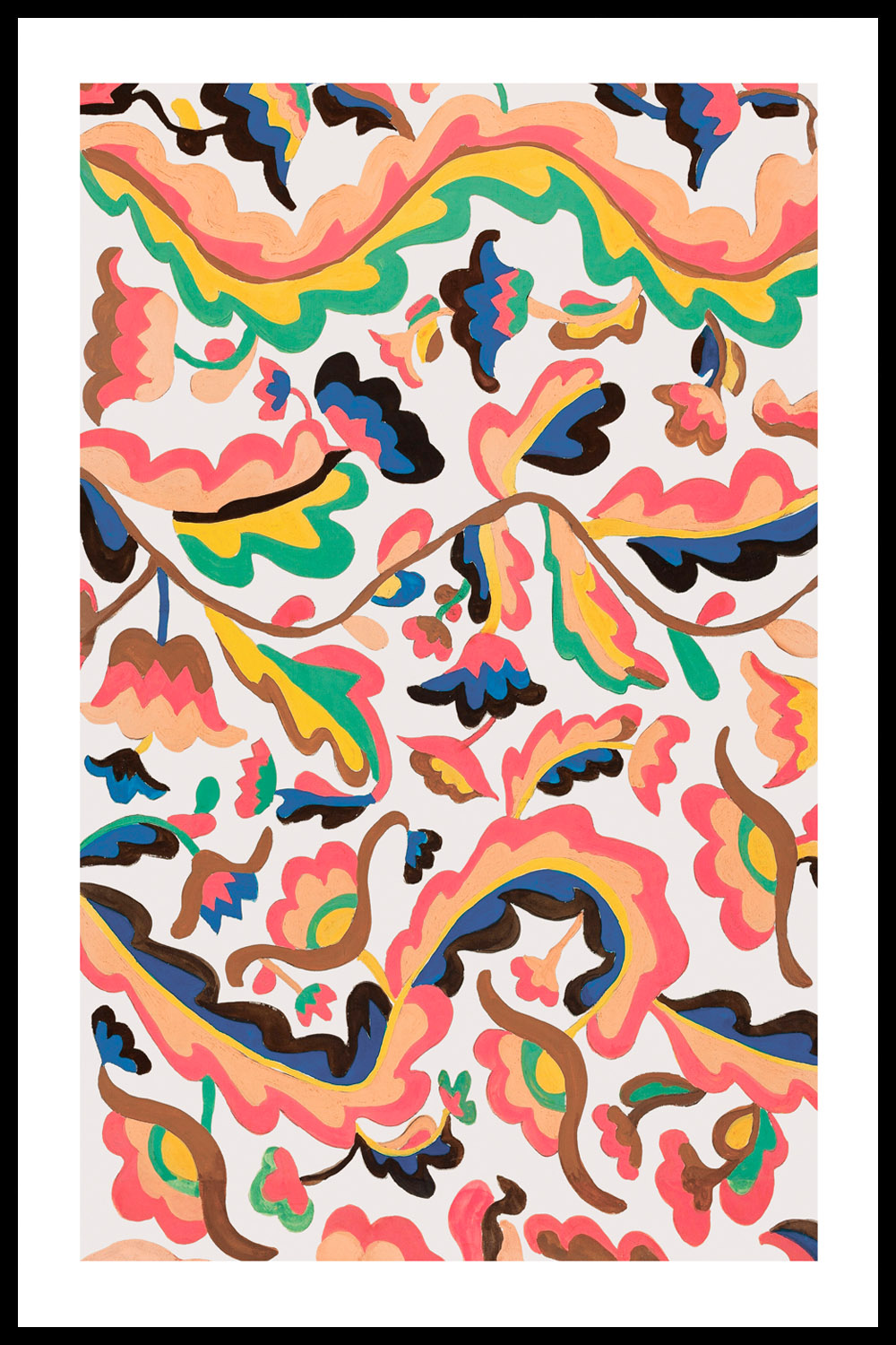 Постер Цветочный Орнамент #2