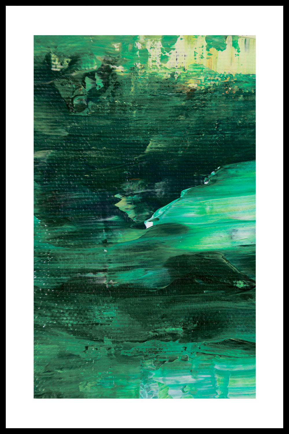 Постер Абстракция Зеленая #1