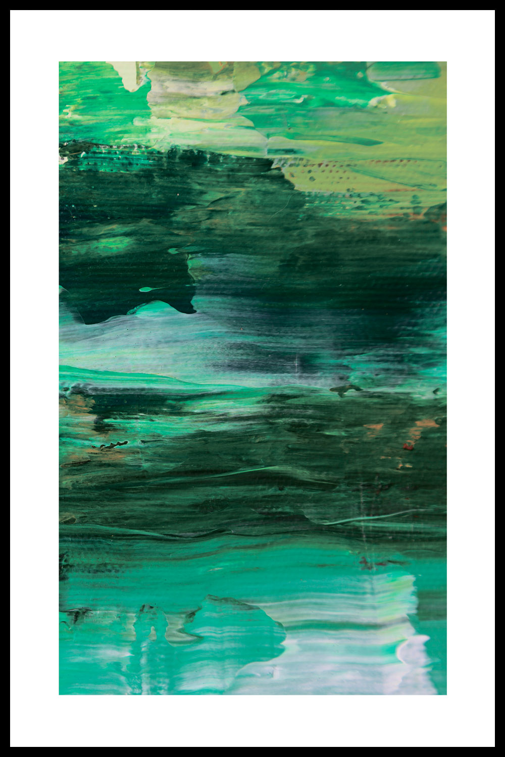 Постер Абстракция Зеленая #2