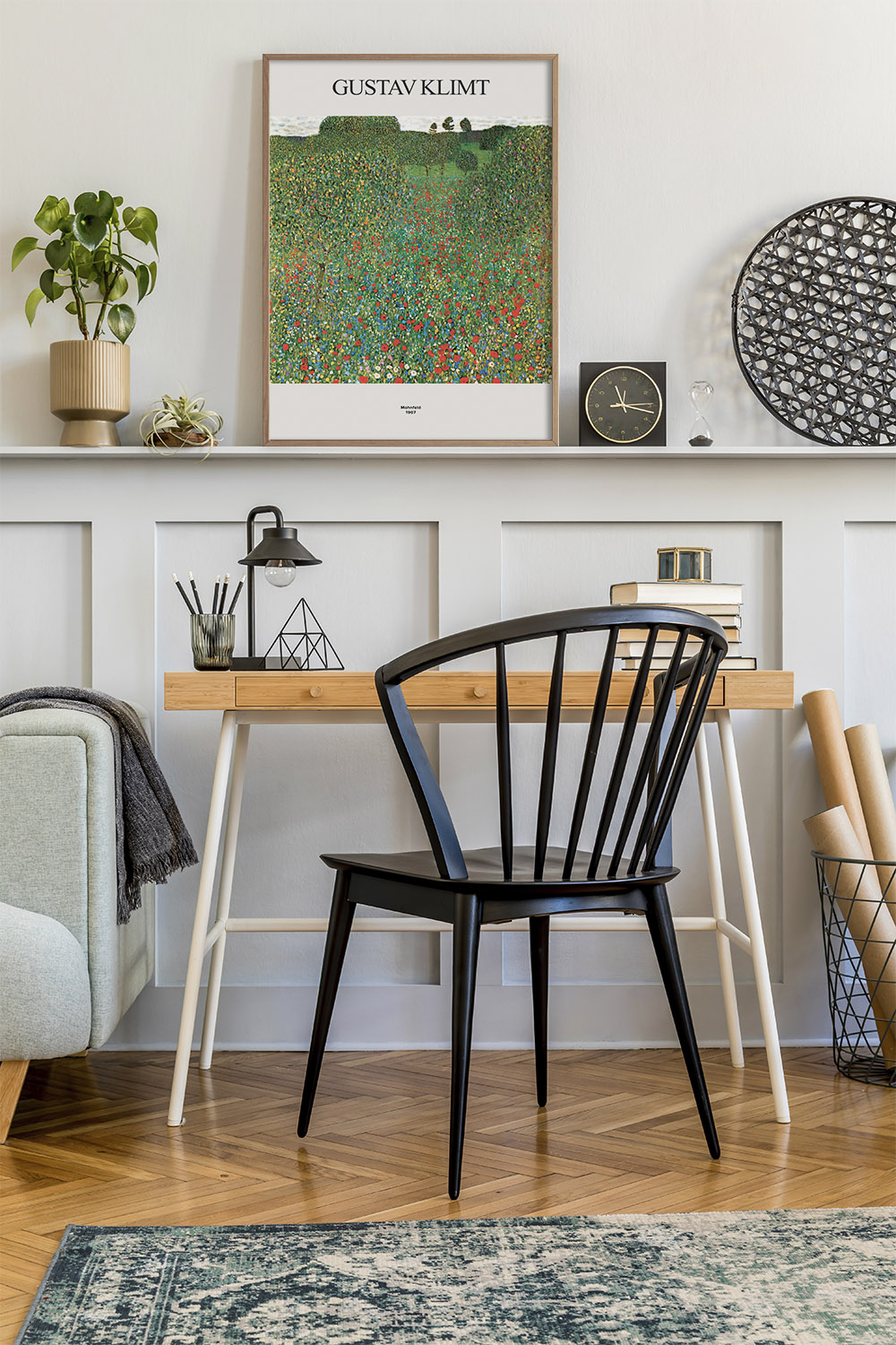 Постер Gustav Klimt Mohnfeld