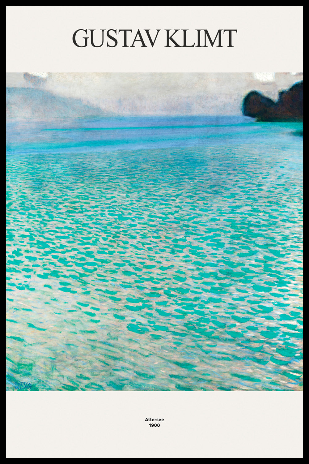 Постер Gustav Klimt Attersee
