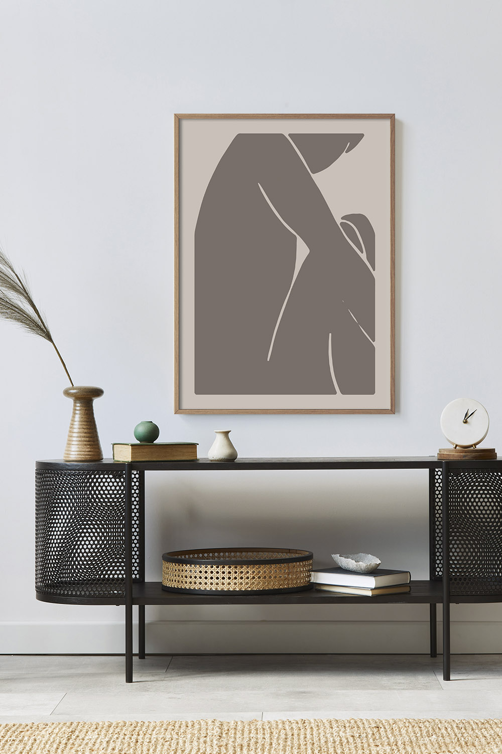 Постер Абстракция Силуэт