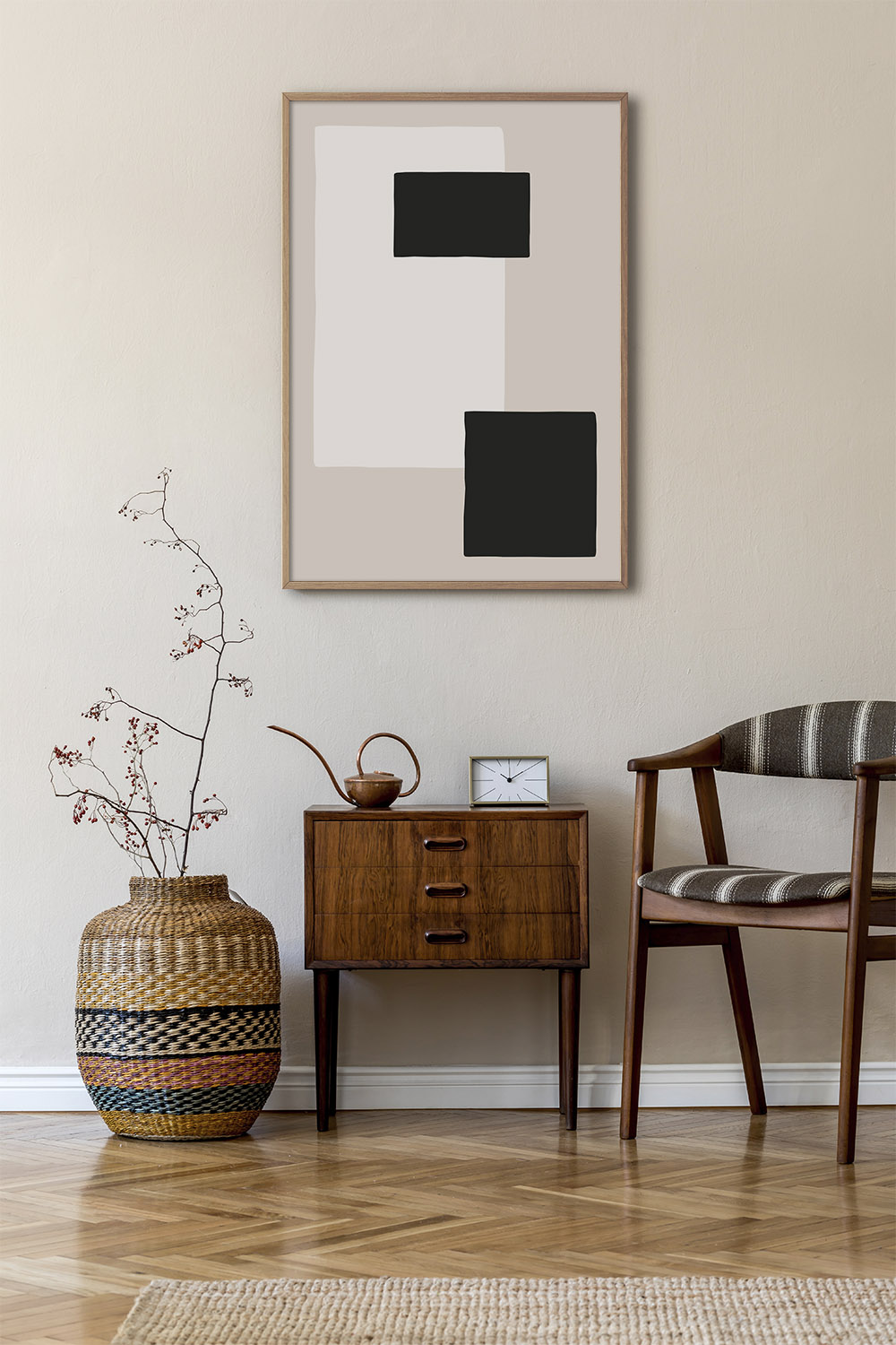 Постер Черные Фигуры #2