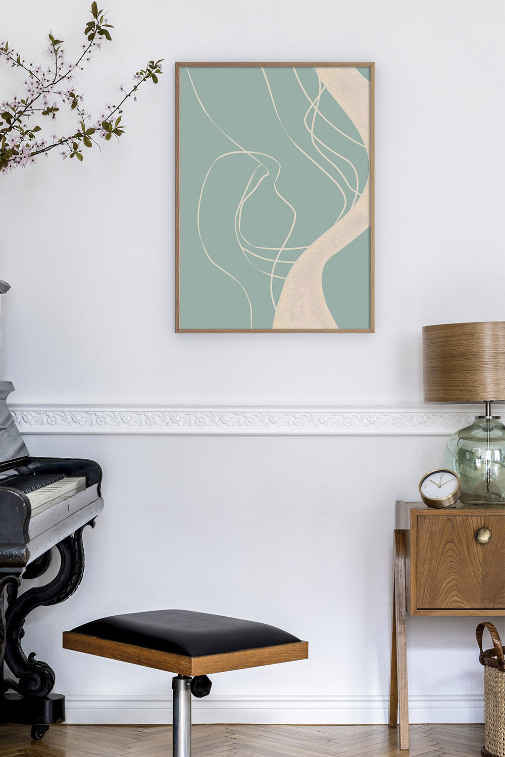 Постер Абстрактные Линии #2