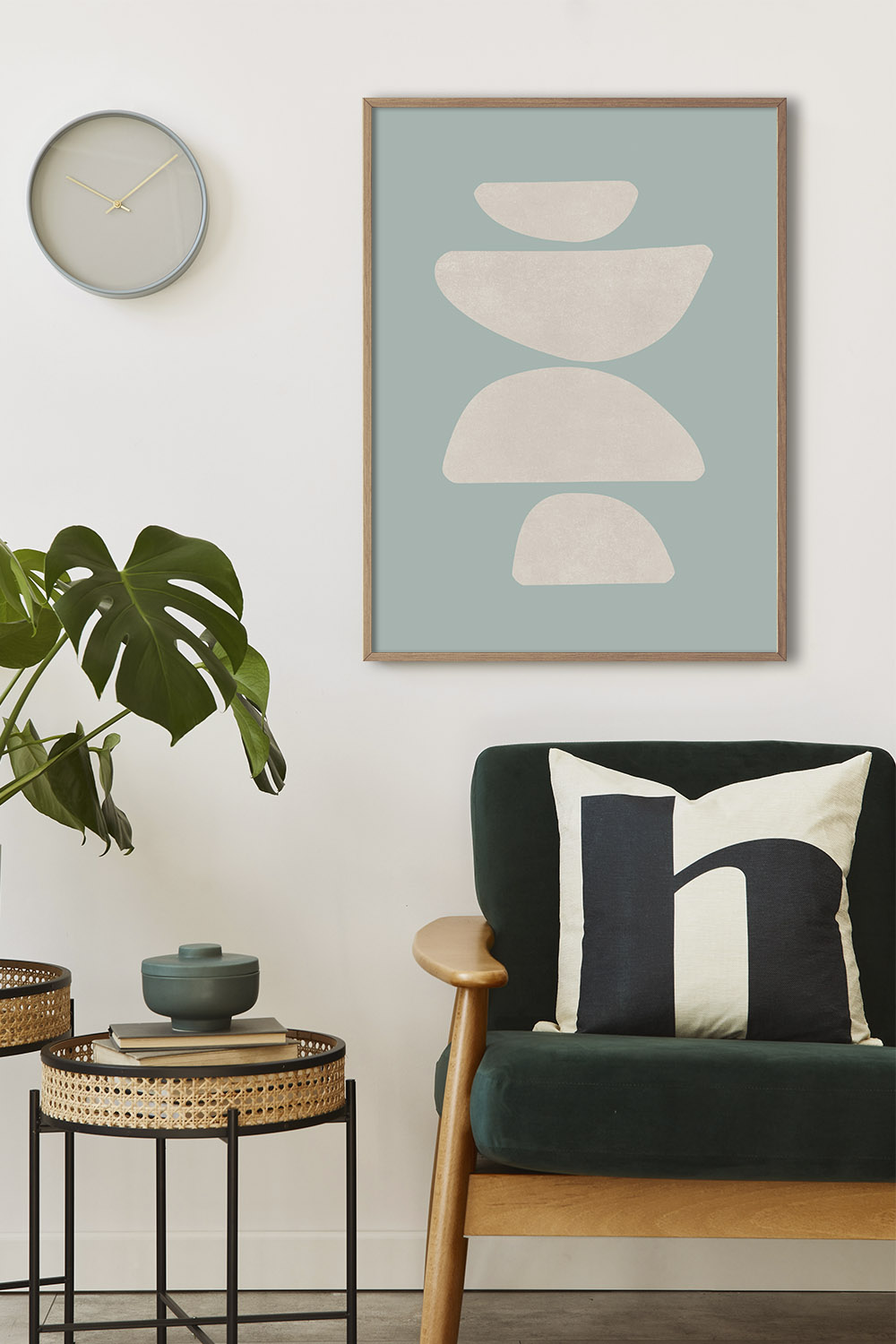 Постер Голубая Абстракция #2