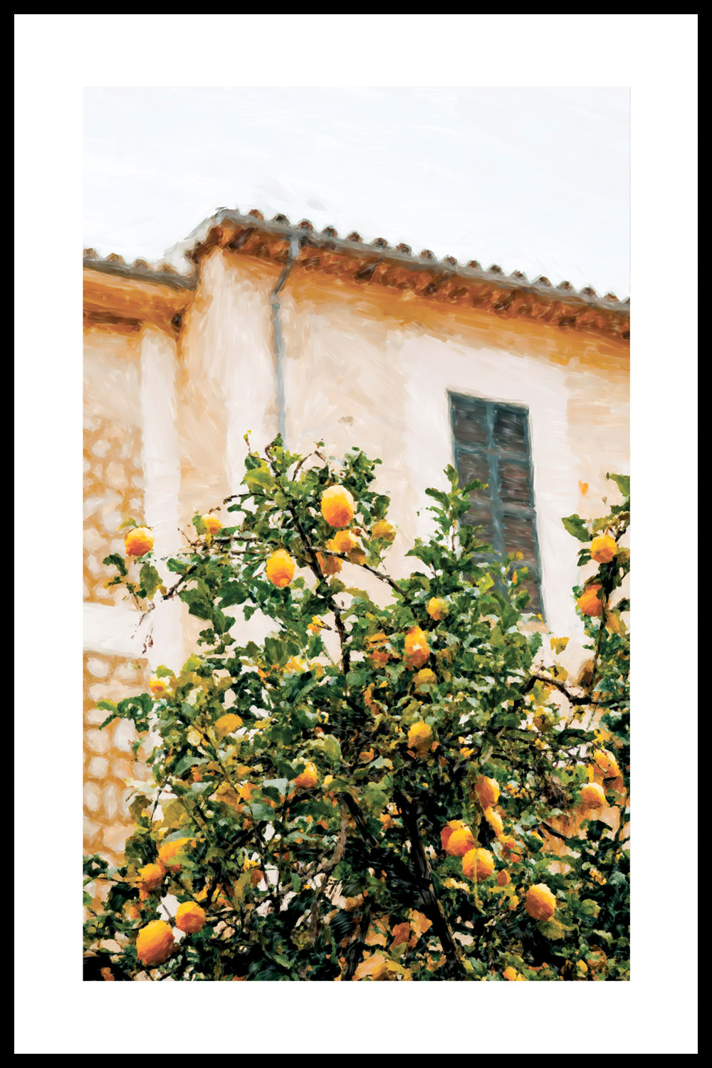 Постер Апельсиновое Дерево