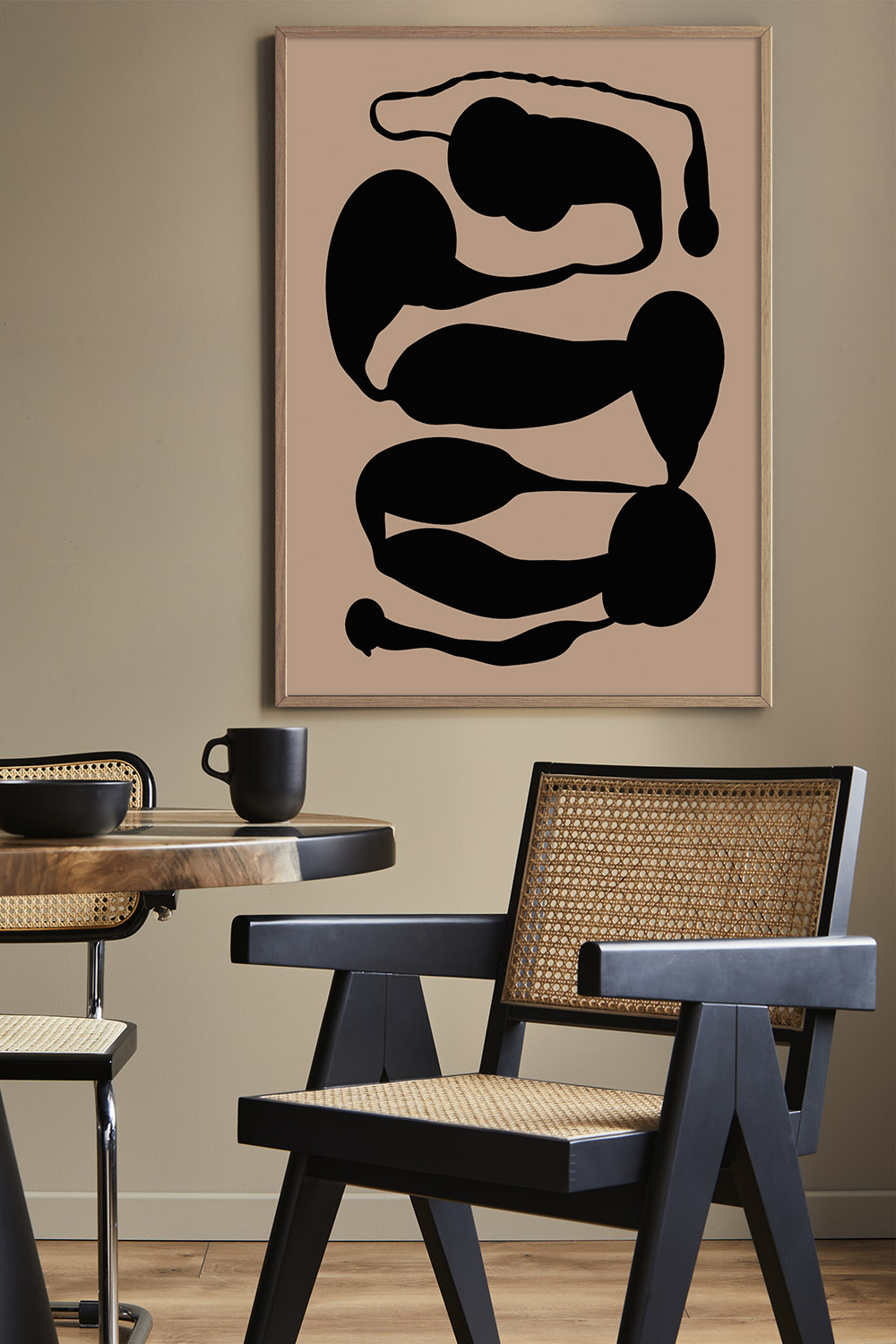 Постер Черная Абстракция №2