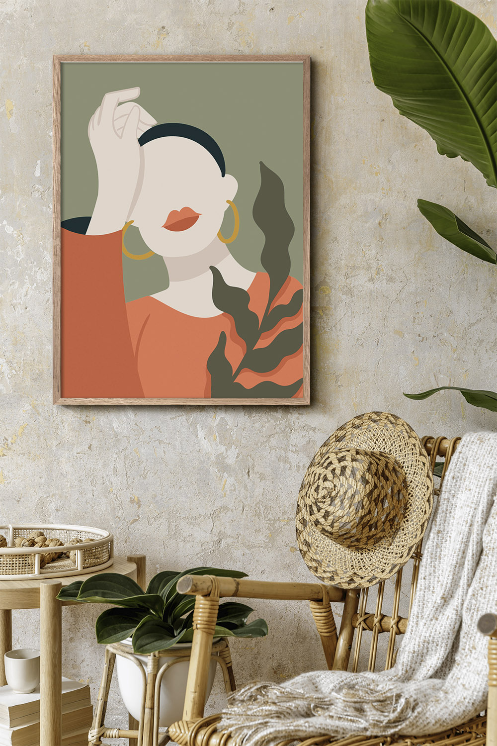 Постер Девушка в Красном