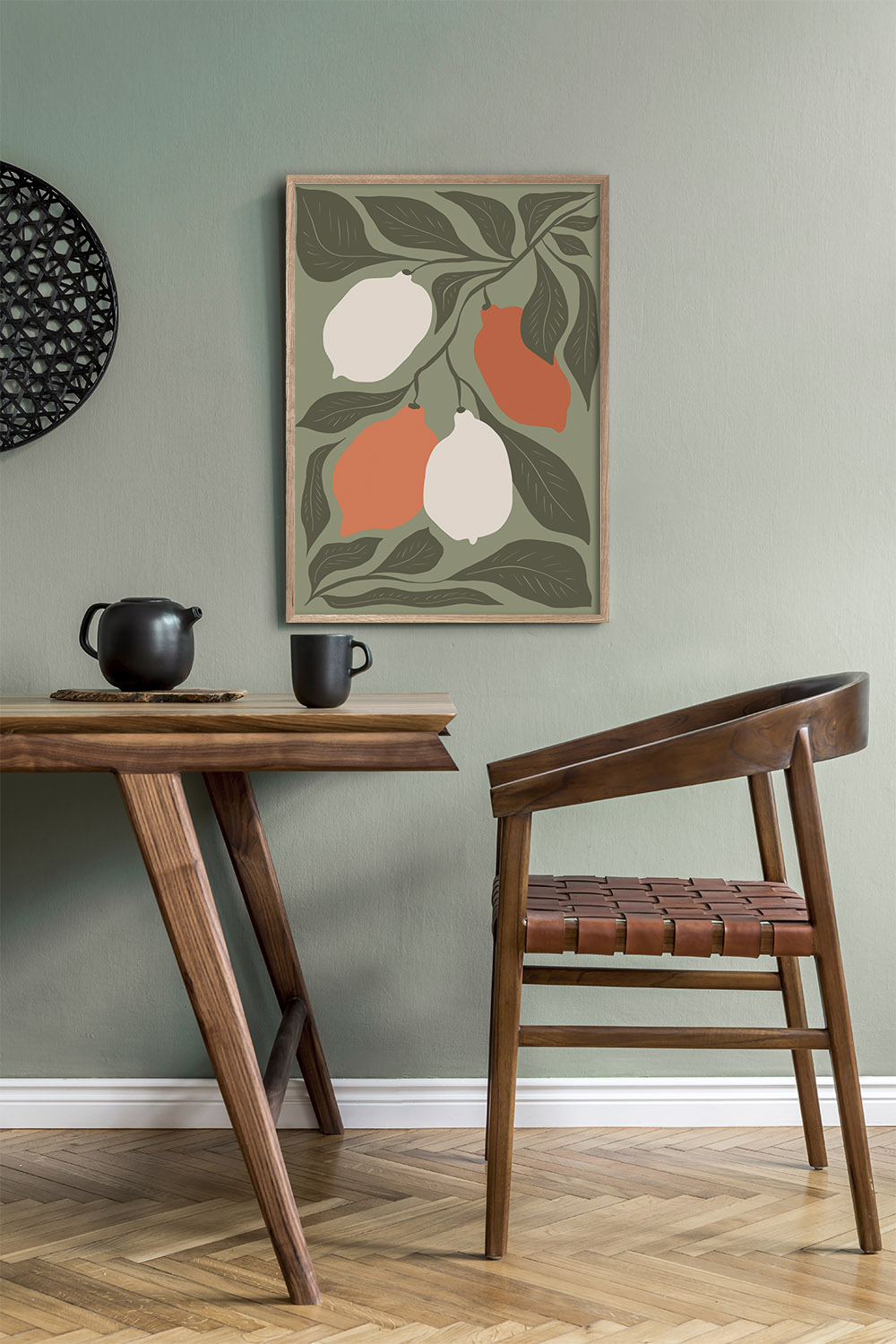 Постер Абстракция Цитрусы