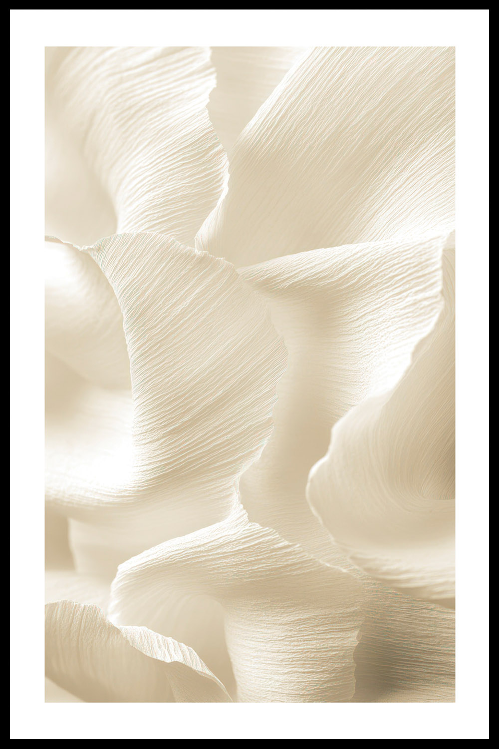 Постер Бежевые Лепестки №1