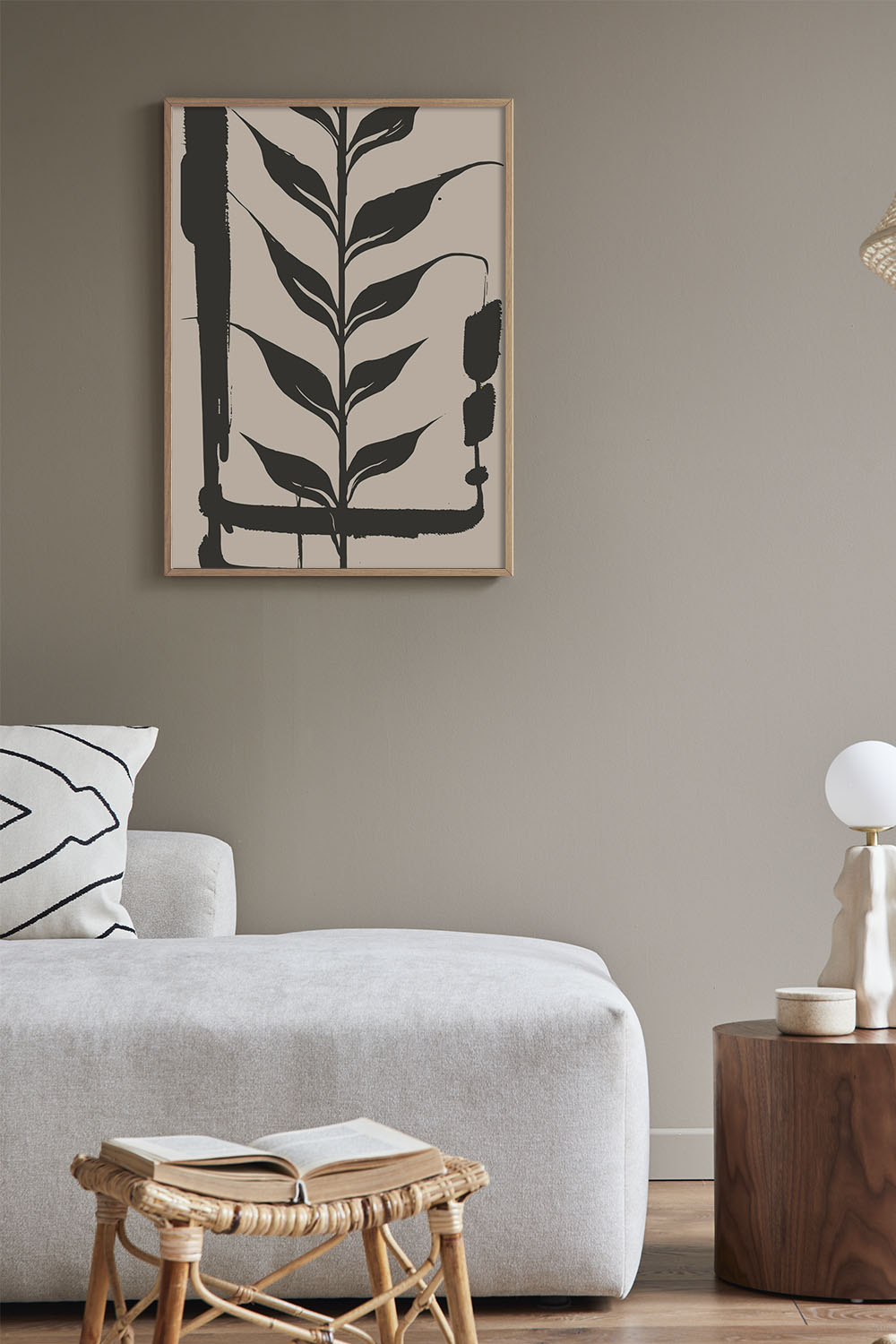 Постер Абстрактные Листья