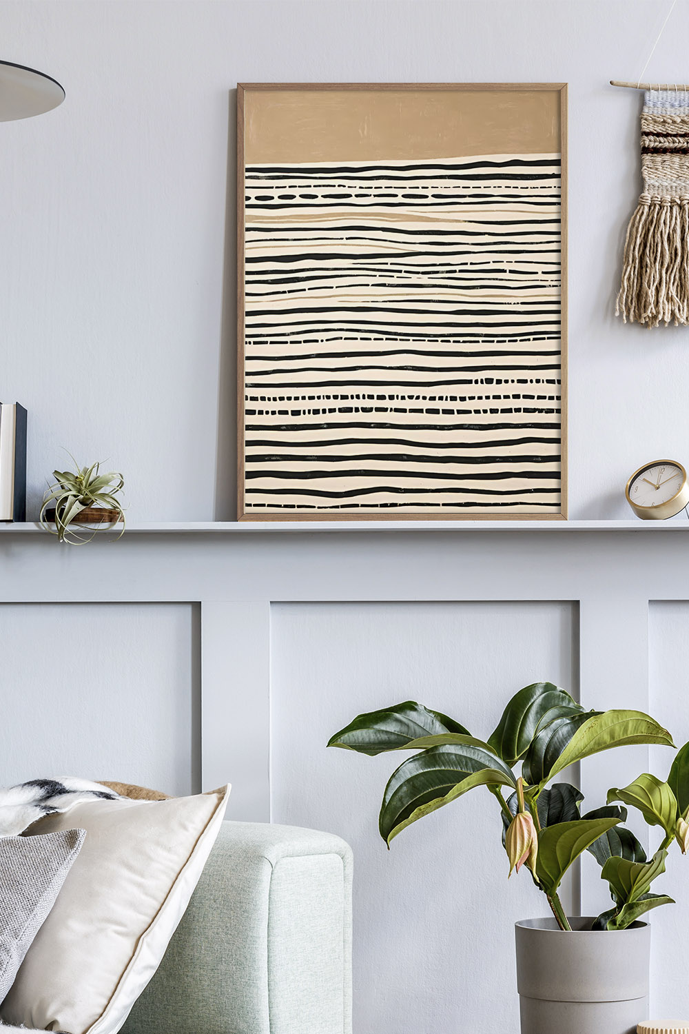 Постер Горизонтальные Полосы