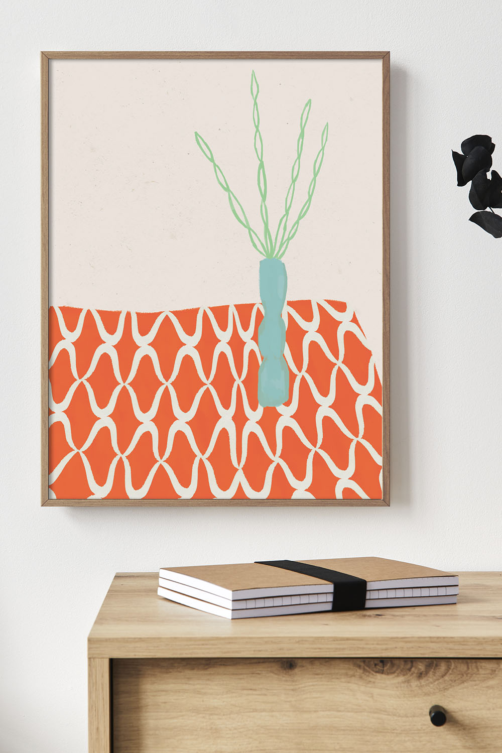 Постер Голубая Ваза