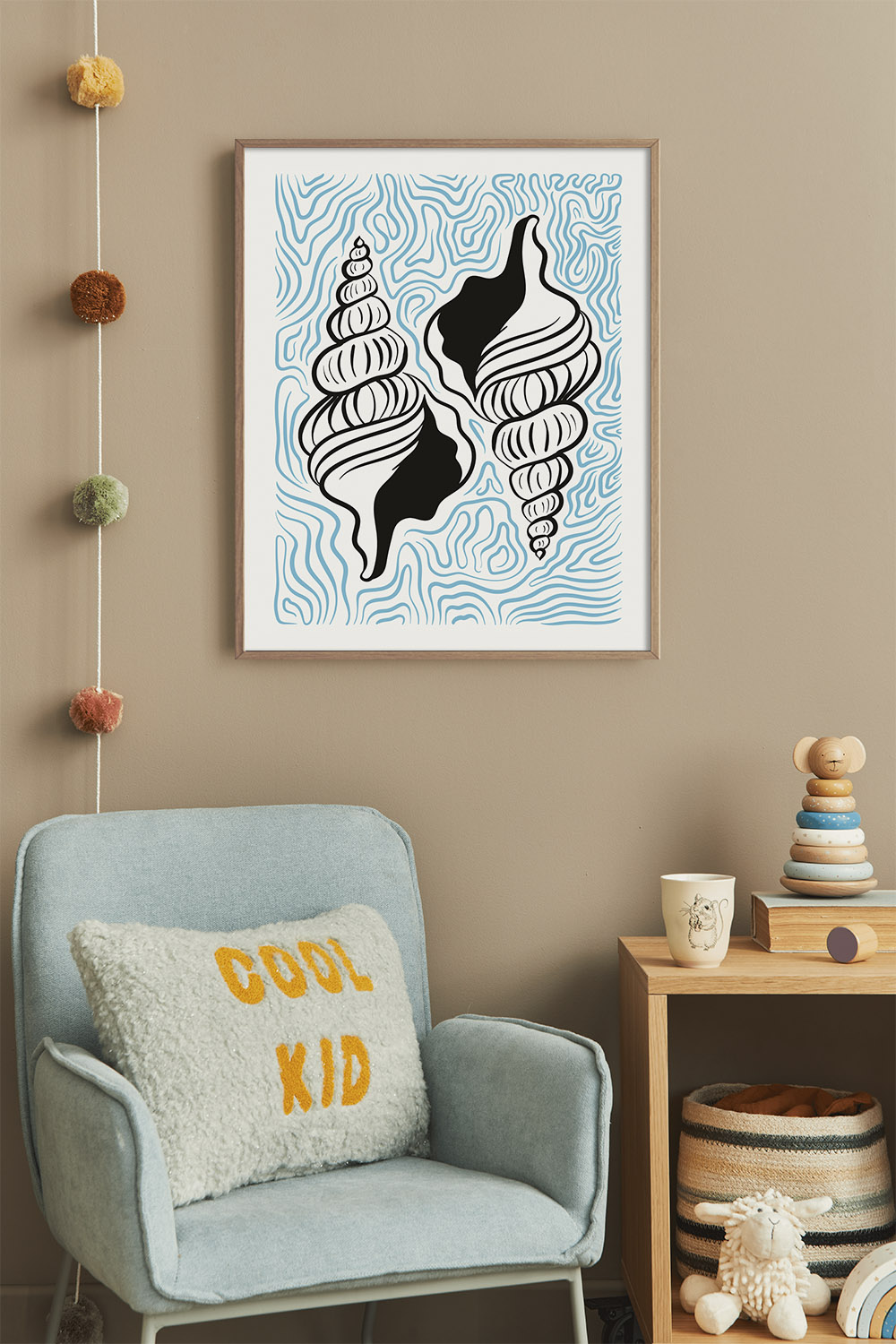 Постер Две Раковины