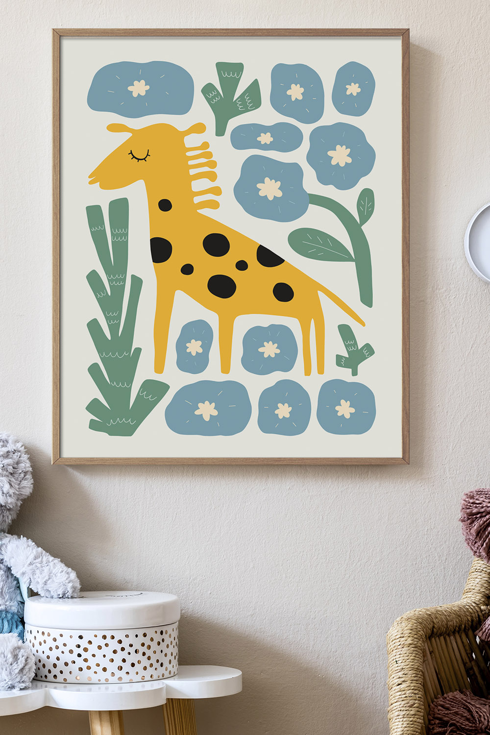 Постер Жираф