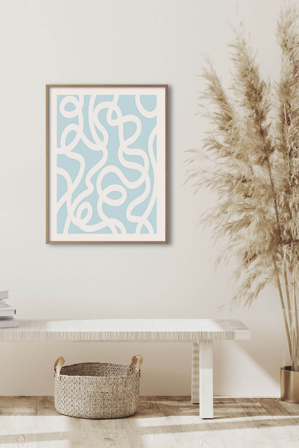 Постер Белые Линии