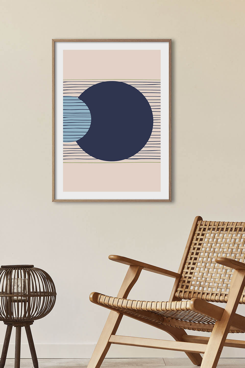 Постер Синий Круг