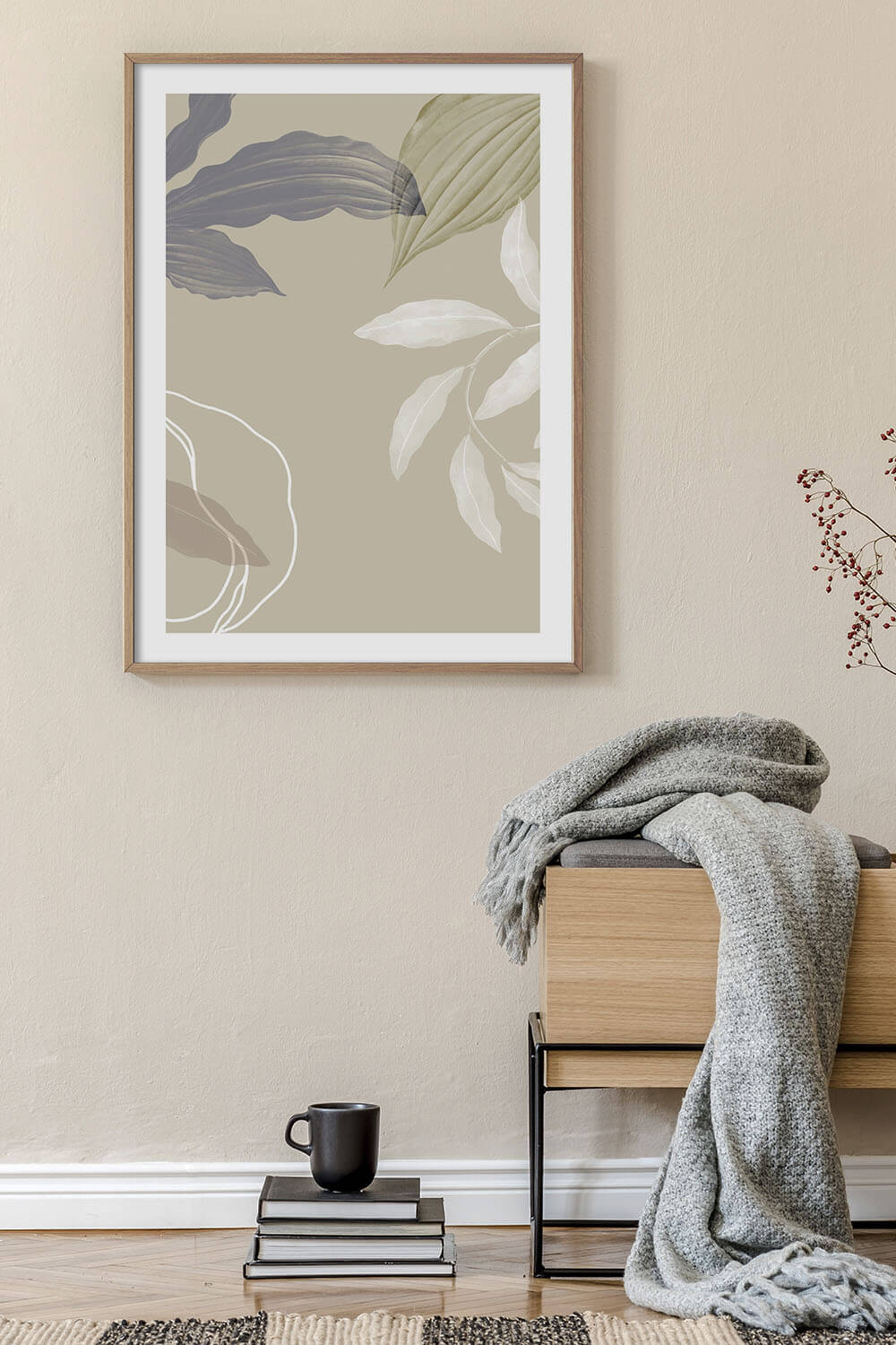 Постер Растительная Абстракция