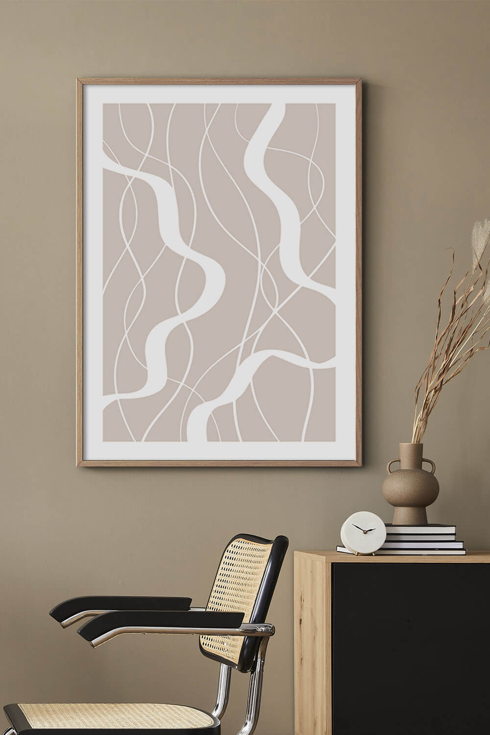 Постер Абстрактные Полосы №1